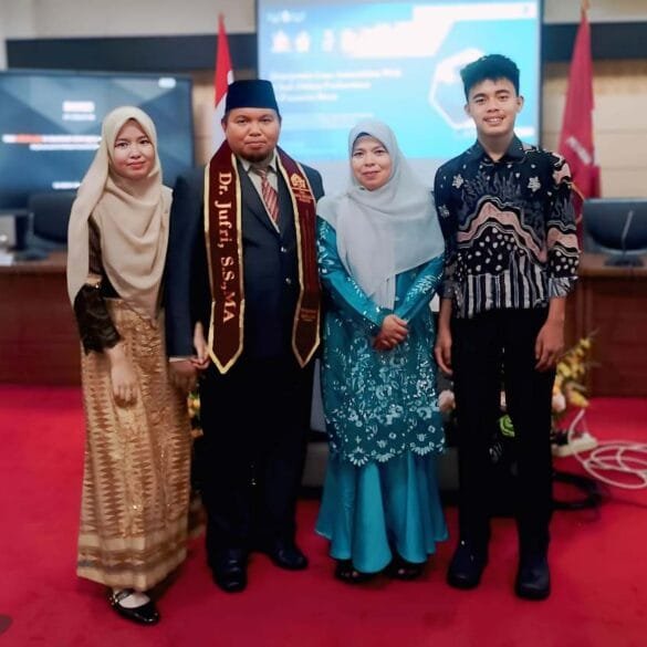 Putra Pasaman Barat, Jufri, Resmi Sandang Gelar Doktor Hukum Islam dari UIN Imam Bonjol