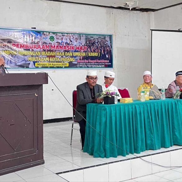 KBIHU Multazam Padang Buka Manasik Haji Perdana 2026