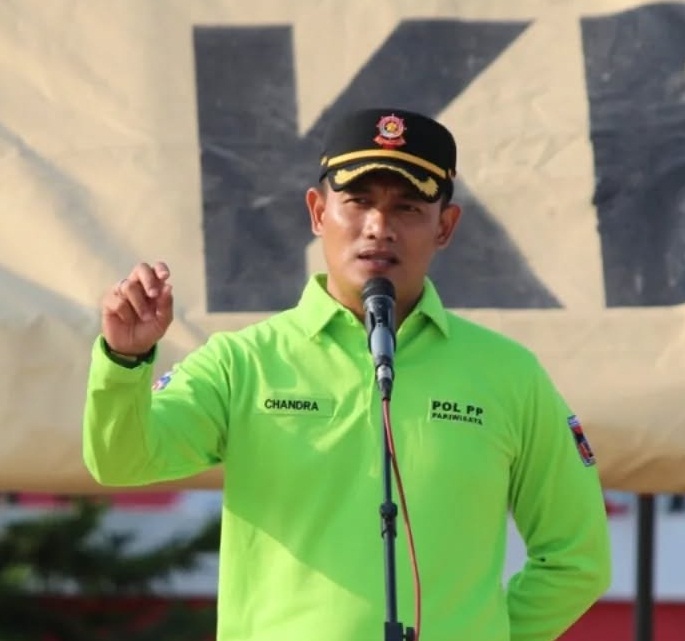 Kasat Pol PP Padang Ajak Personel Hindari Gaya Hidup Berlebihan