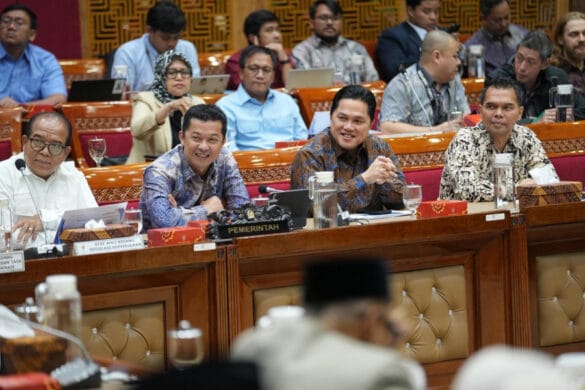 Ketua Umum PSSI Erick Thohir, Apresiasi Dukungan Pimpinan DPR RI dalam Proses Naturalisasi Lima Pesepakbola Diaspora