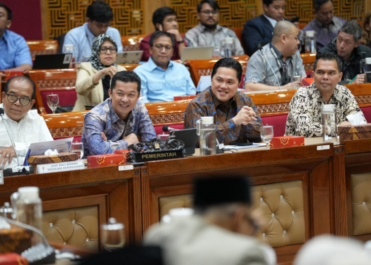 Ketua Umum PSSI Erick Thohir, Apresiasi Dukungan Pimpinan DPR RI dalam Proses Naturalisasi Lima Pesepakbola Diaspora