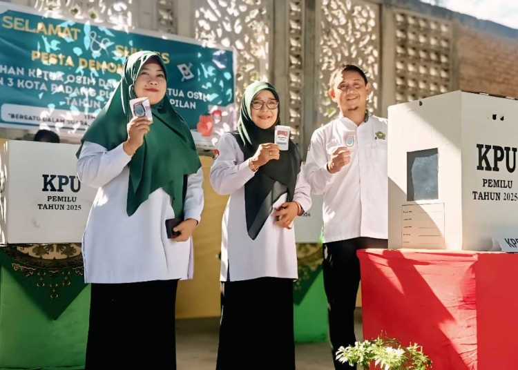 MAN 3 Kota Padang Gelar Pemilu OSIM 2025-2026