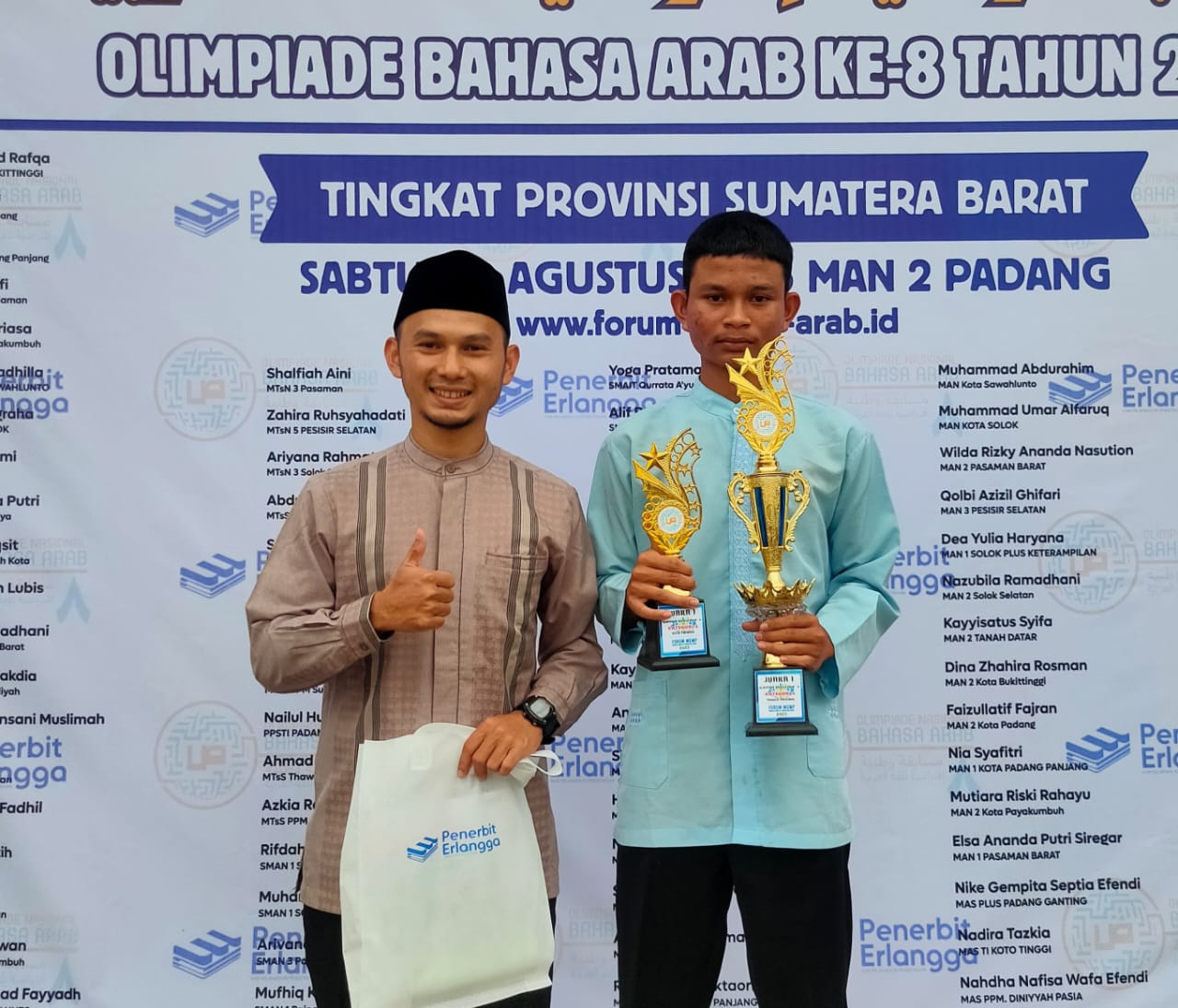 Siswa MAN 1 Padang Juara OBA Sumbar, Siap Bertarung ke Tingkat Nasional