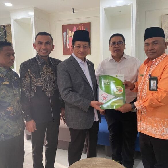 Temui Menag, Wako Hendri Arnis Usulkan Pemisahan MAN dan Pendirian MIN Pertama
