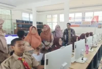 Tim Kemenag Kota Padang Monev Pelaksanaan ANBK di MAN 3 Padang