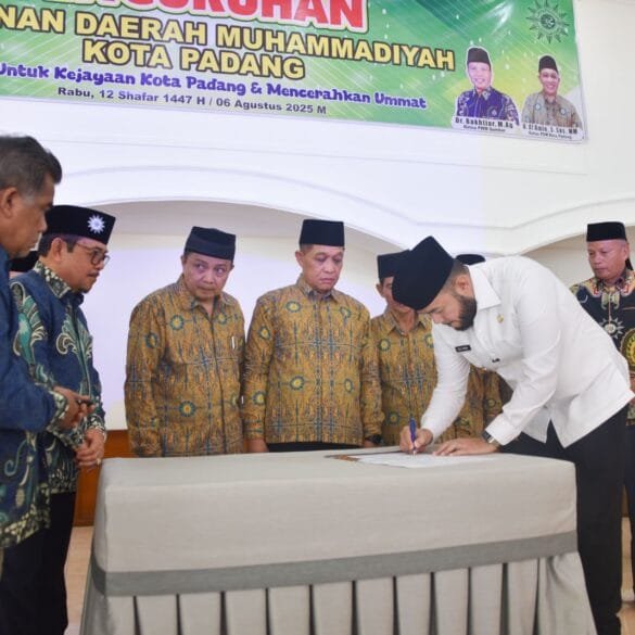 Wako Fadly Ajak Muhammadiyah Bersinergi Bangun Kota