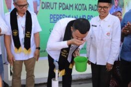 Wali Kota Padang Tinjau Fasilitas Air Bersih dan Jalan ke SMAN 17