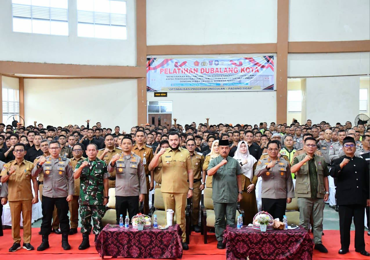 208 Calon Dubalang Ditempa, Bakal Ditempatkan di Setiap Kelurahan