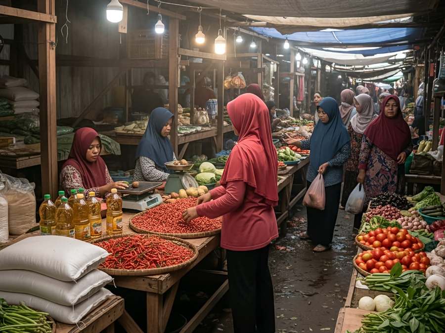 Harga Pangan Sumbar Hari Ini, 12 September: Beras Turun, Telur Naik