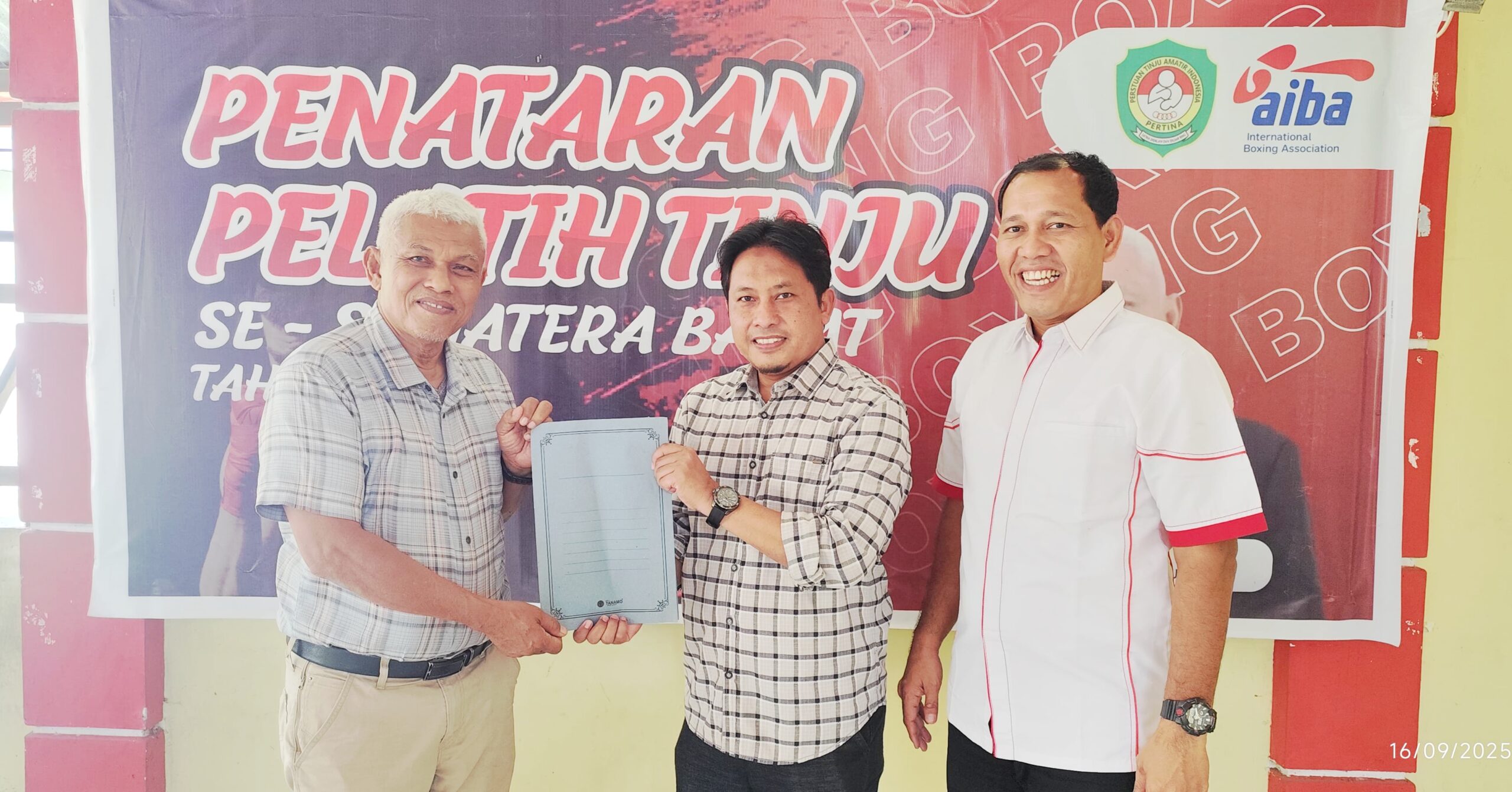 Pertina Sumbar Berikan Dukungan Kepada Pasangan Hamdanus-Dipo 