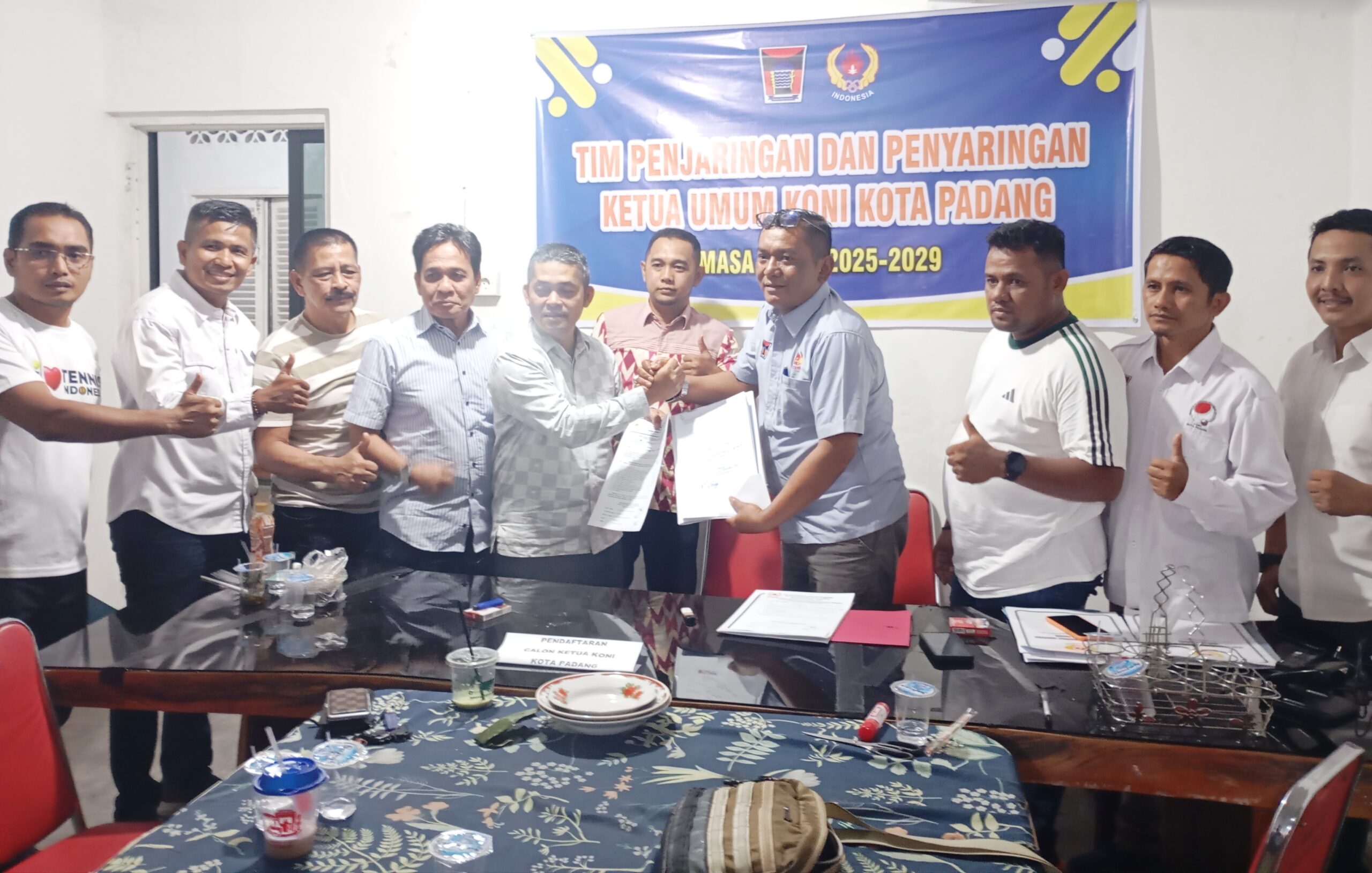 Erianto Satu-Satunya Kembalikan Berkas Bacalon Ketua KONI Padang 