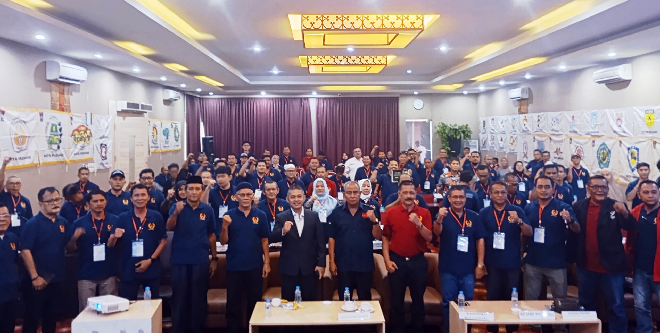 Erianto Terpilih Aklamasi Pimpin KONI Padang Periode 2025-2029