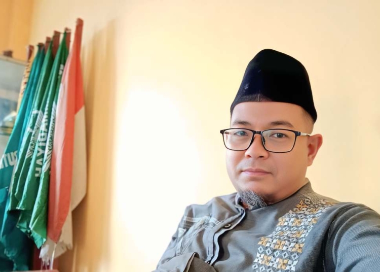 Ketua PCM Koto Tangah Syafrizal Tanjung memberikan imbauan kepada warga Muhammadiyah di Padang.