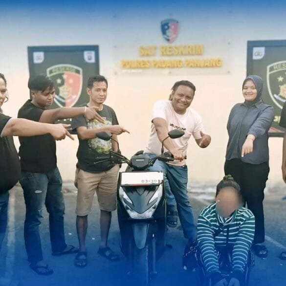 Perempuan di Padang Panjang Diduga Gelapkan Motor Majikan