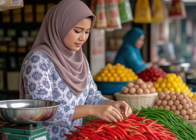 Harga cabai keriting naik tajam dan bawang merah turun di pasar Sumbar, Rabu (3/9/2025).