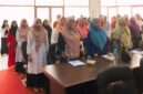 Kepala Madrasah MAN 3 Kota Padang, Hj. Marliza, hadiri kegiatan Optimalisasi UKS/M di Balai Kota Padang, Rabu, 10 September 2025.