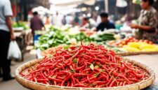 Harga cabai merah keriting di pasar tradisional Sumatera Barat, melonjak Rp95.000/kg, Rabu, 10 September 2025.