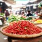 Harga cabai merah keriting di pasar tradisional Sumatera Barat, melonjak Rp95.000/kg, Rabu, 10 September 2025.