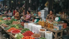 Harga pangan Sumatera Barat per 11 September 2025, cabai merah keriting masih tinggi, sementara beras dan telur turun.