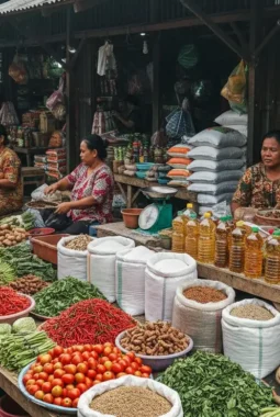Harga Pangan Sumbar Hari Ini Kamis (11/9): Beras, Gula, Hingga Telur Turun