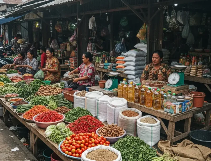 Harga pangan Sumatera Barat per 11 September 2025, cabai merah keriting masih tinggi, sementara beras dan telur turun.