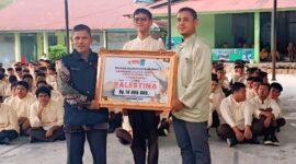 MAN 3 Kota Padang gelar Habasing dengan motivasi alumni, donasi Rp14 juta untuk Palestina, serta dukungan kesehatan dari Puskesmas Air Dingin.