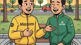 Ilustrasi — Pekerja ojek online (ojol) bakal dapat jaminan BPJS Ketenagakerjaan, dengan iuran 50 persen ditanggung pemerintah.