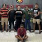 Polisi amankan tersangka pencurian dengan modus minta sumbangan di Payakumbuh. (Ist.)