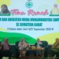 Suasana temu ramah Aisyiyah Sumbar dengan AMM Putri di Aula Gubernuran Sumbar, Sabtu (27/92025). (Ist.)