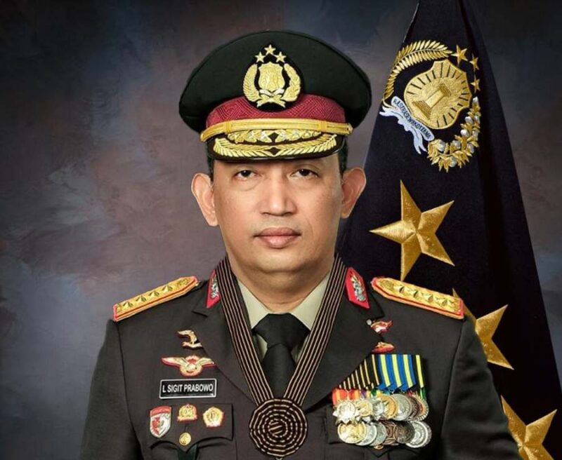 Kapolri Jenderal Listyo Sigit Prabowo.