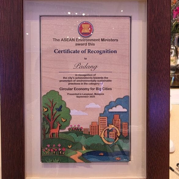 Padang Raih Penghargaan Circular Economy di Ajang ESC Award ASEAN