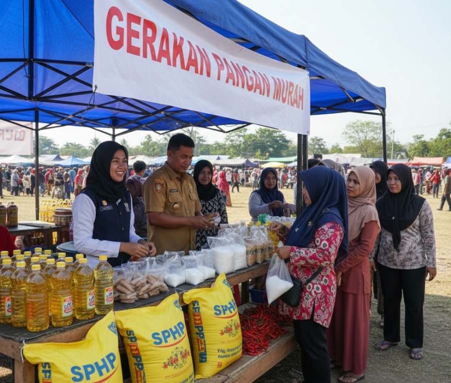 Pasar Murah kembali Digelar Serentak di Sumbar, Ini Jadwal Lengkap dan Lokasi per Daerah