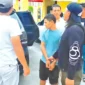 Tim Opsnal Satreskrim Polres Padang Pariaman saat mengamankan pelaku pencurian ponsel dan pengurasan uang rekening, yang berhasil ditangkap di Kuranji Hilir, Kecamatan Sungai Limau, Kabupaten Padang Pariaman, Sabtu (20/9/2025). (Ist.)