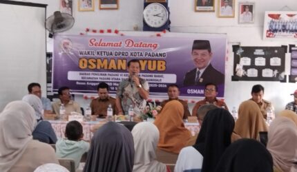 Reses di SMPN 4, Osman Ayub Serap Aspirasi Terkait Sanitasi