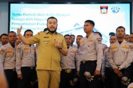 Tenaga Alih Daya Satuan Pengamanan Perkuat Dishub Kota Padang