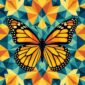 Ilustrasi konten TikTok bertema butterfly era, menggambarkan momen gugup dan bahagia saat jatuh cinta.