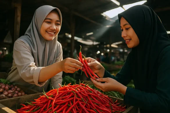 Harga Cabai di Sumbar Melonjak 40 Persen, Bahan Pokok Lain Relatif Stabil
