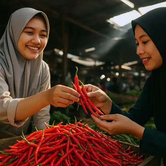 Harga Cabai di Sumbar Melonjak 40 Persen, Bahan Pokok Lain Relatif Stabil