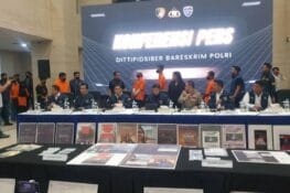 Belasan Pemilik Akun Medsos Ditangkap Polisi