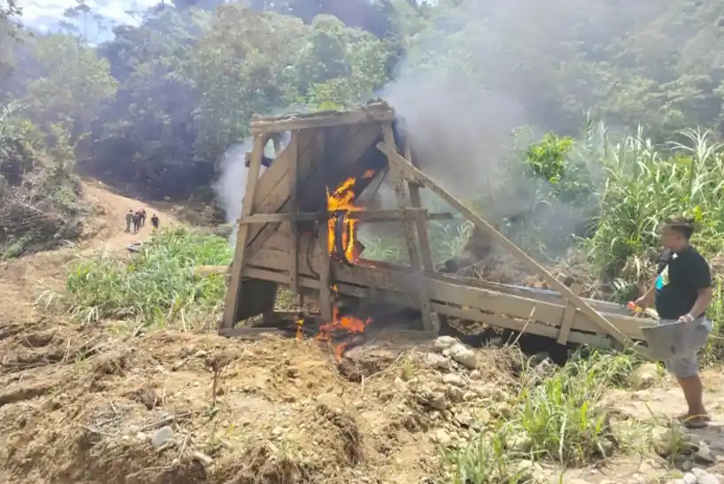 15 Pelaku Tambang Emas Ilegal Ditangkap di Pasaman, Termasuk Pemodal!