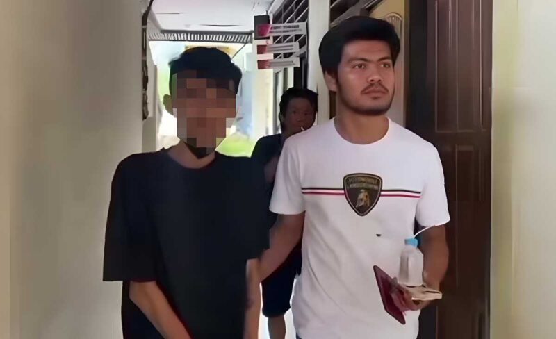Tersangka kasus curanmor MAF alias Payet (20) diamankan petugas Jatanras Polres Tanah Datar usai ditangkap di sebuah kos-kosan di Marpoyan, Pekanbaru, Jumat (17/10/2025). (Foto: Polres Tanah Datar)