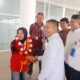 Yusma Deswita Peraih Emas Pertama PON Beladiri disambut Ketua KONI Padang 