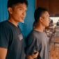 Petugas kepolisian dari Tim Harimau Campo Satreskrim Polres Sijunjung saat mengamankan terduga pelaku tindak pidana pemerkosaan di kawasan Kamang Baru. (Ist.)