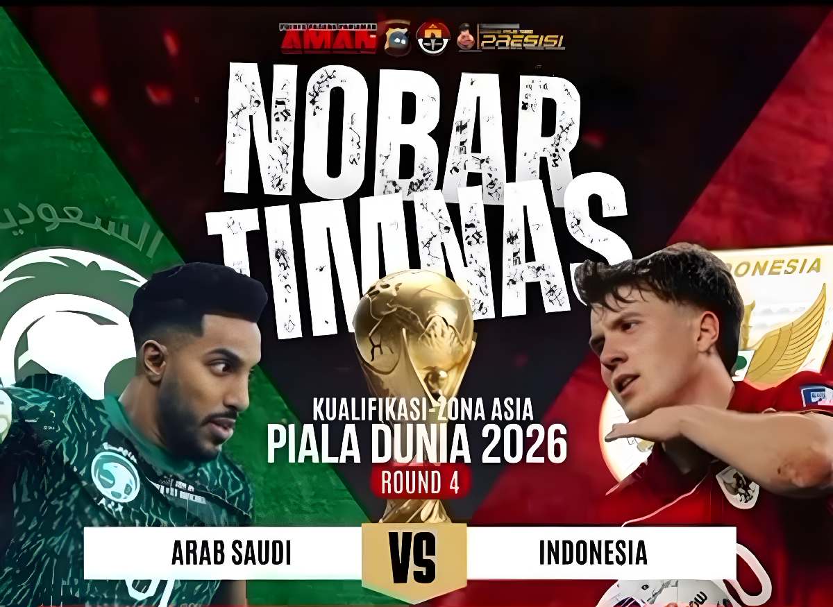 Polres Padang Pariaman Gelar Nobar Arab Saudi vs Indonesia, Sediakan 20 Jersey Timnas untuk Penonton