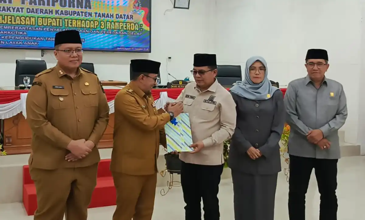 Pemkab Tanah Datar Siapkan Tiga Ranperda untuk Perkuat Kebijakan Sosial dan Kesehatan