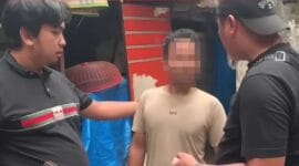 Tim Rajawali Satnarkoba Polresta Padang menggerebek bangunan kosong di kawasan Purus, Padang Barat, Senin (13/10/2025), dan mengamankan satu pelaku beserta barang bukti sabu. (Ist.)