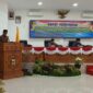 Juru bicara Fraksi Perjuangan Nurani Demokrat, Safril, menyampaikan pandangan umum fraksi dalam rapat paripurna DPRD Tanah Datar, Selasa (14/10/2026). Rapat Paripurna itu membahas tiga ranperda, salah satunya ranperda tentang pencegahan penyalahgunaan narkotika.