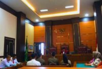 Suasana Sidang Tindak Pidana Ringan (Tipiring) di Pengadilan Negeri Padang yang mengadili 10 pelanggar Peraturan Daerah (Perda). (Ist.)