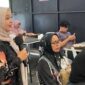 Para pelaku UMKM Kota Padang mengikuti sosialisasi Hak Atas Kekayaan Intelektual (HAKI) di Cafe Kupi Batigo, Sabtu (18/10/2025). (Ist.)
