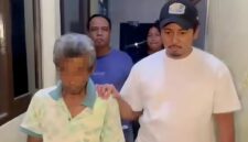 Pelaku pencurian ban serap truk canter, berinisial J (43) alias Kajuik, saat diamankan oleh Tim Klewang Satreskrim Polresta Padang. (Ist.)